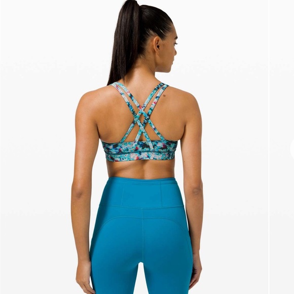 Lululemon Energy Bra “Quick Start Multi” size 12 - Picture 5 of 11